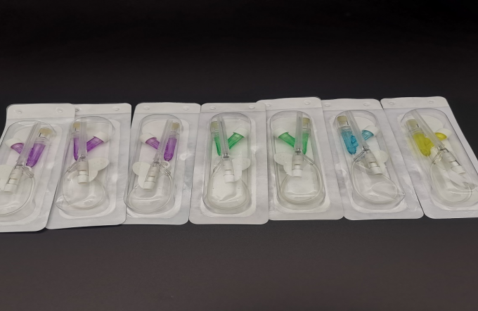 Green 18G Disposable Iv Cannula Y Type Catheter Surgical Infusion Blood ...