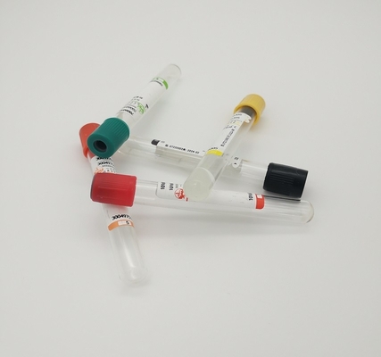 Class II Anticoagulation Heparin Sodium Disposable Vacuum Blood Collection Tube For PET Or Glass Instruments CE ISO Certified
