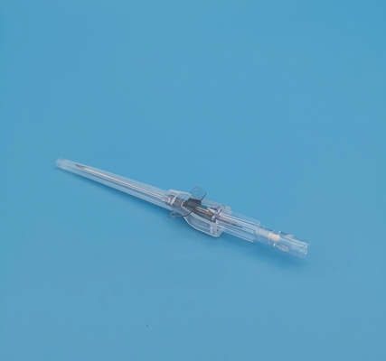 22G Deep Bule Safety I.V.Catheter Cannula With Small Wings CE ISO For Beauty Clinics Class III Instrument Classification