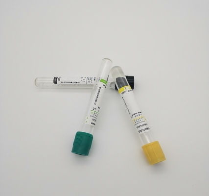 Glass PET Disposable Vacuum Blood Collection Tube Separation Yellow Serum Gel Blood Tube
