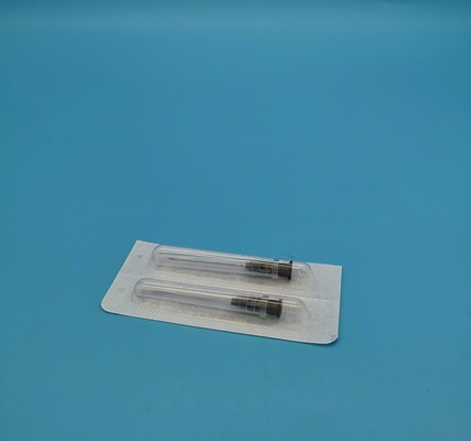 Black Hypodermic Needle Disposable Sterile Out Diameter 0.7mm 22G