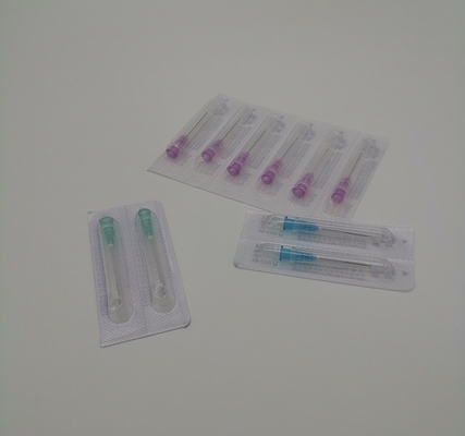 Green Yellow Disposable Injection Syringe And Needle Inclined Out Diameter 3mm 11G