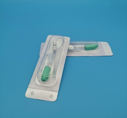 18G Butterfly Positive Pressure Type Disposable Iv Cannula Surgical Infusion/Blood Transfusion Green