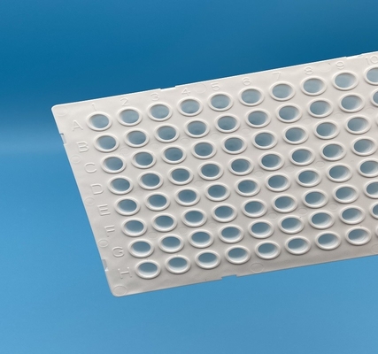 White 0.2ml 96 Well Pcr Plate Non Skirted PCR Plate
