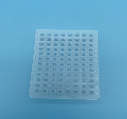 BP2010 Deep Well PCR Plates Semi Skirted Transparent 0.2ml PCR 96 Well