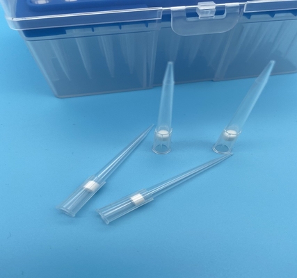 0.5-10ul Disposable Pipette Tips Transparent Polyethylene Transfer Pipettes