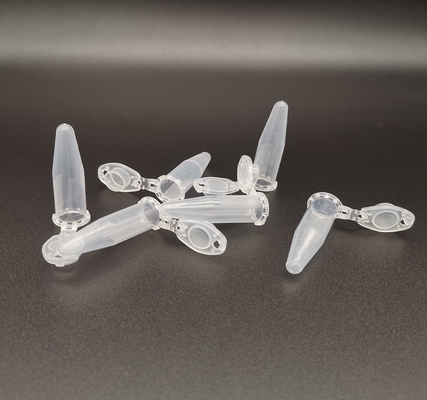 White 0.2 Ml Thin Walled PCR Tubes Medical PP Maded With USP VI Grade