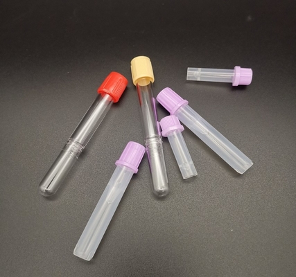1.5ml Serum Sample Tube Set Sterilized Purple EDTA Plain Tube