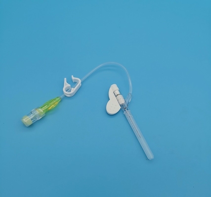24G 	Disposable IV Cannula Butterfly Type Yellow Pediatric Neonatal Infusion