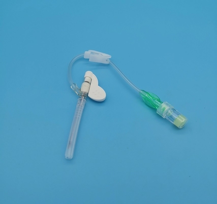 Green 18G Butterfly Type Iv Cannula Disposable Surgical Infusion Blood Transfusion