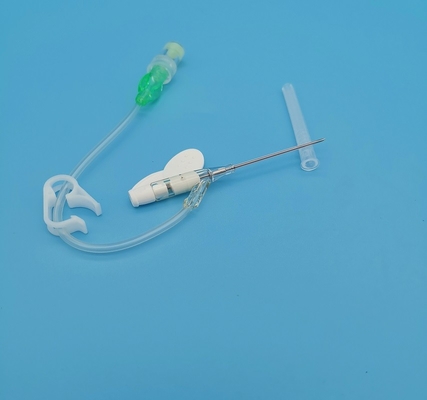 Green 18G Butterfly Type Iv Cannula Disposable Surgical Infusion Blood Transfusion