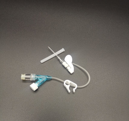 Blue Adults Disposable IV Cannula Catheter 22G Y Type For Routine Infusion