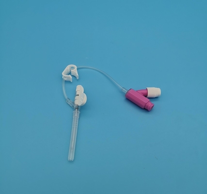 Disposable Pink 20G Y Positive Pressure Type Iv Catheter Cannula For Emergency Infusion Blood Transfusion