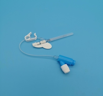 22G Y Type Disposable Iv Cannula Blue Routine Infusion Positive Pressure For Adults