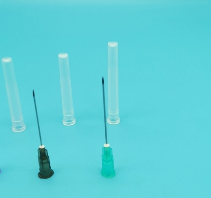 Blue Green Disposable Hypodermic Needles Sterile Out Diameter 0.36mm 28G