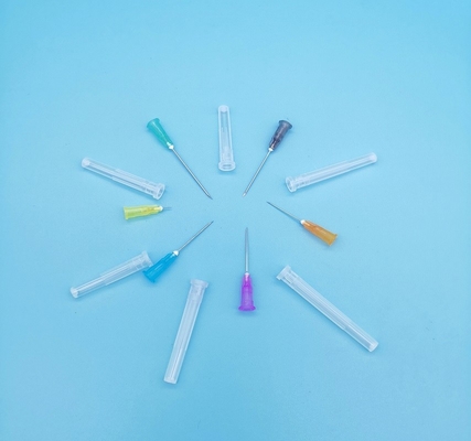 Red Hypodermic Disposable Needles Syringe Out Diameter 0.33mm 29G