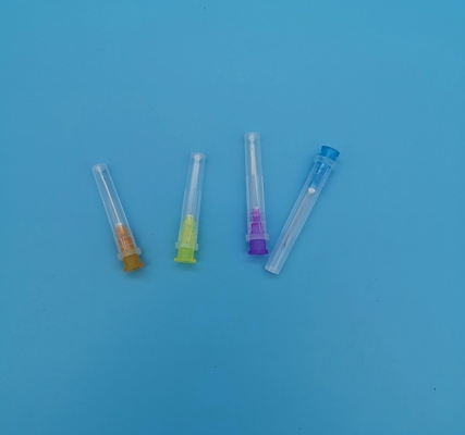 Olive Green Disposable Syringe Needles Inclined Injection Needle Out Diameter 3.4mm 10G