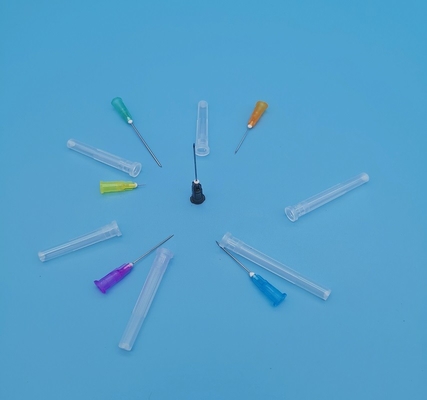 Green Yellow Disposable Injection Syringe And Needle Inclined Out Diameter 3mm 11G