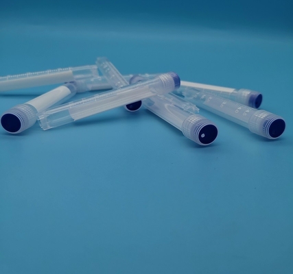 2.0ml Blue Serum Blood Collection Tubes Sterilized Vacuum Tube