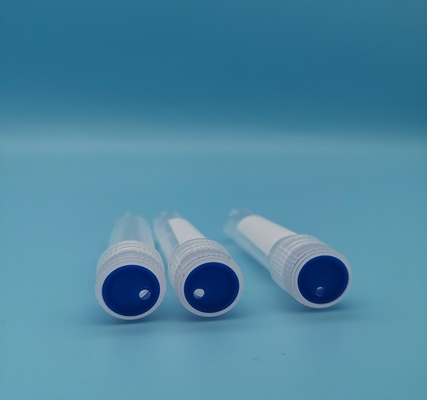 2.0ml Blue Serum Blood Collection Tubes Sterilized Vacuum Tube