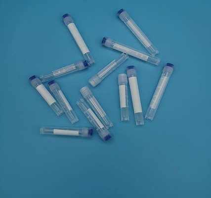 Medical PP 2.0ml Orange Blood Sampling Tubes Set Sterilized Serum Plain Tube