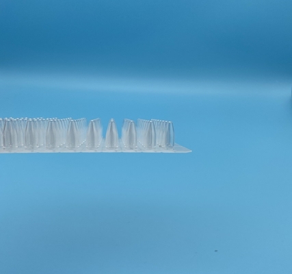 Transparent 0.1ml PCR 96 Well Semi Skirted PCR Plate