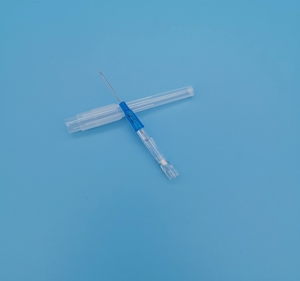 Single Patient Catheters Satefy Type Disposable Piercing Needles 20G Pink CE ISO13485