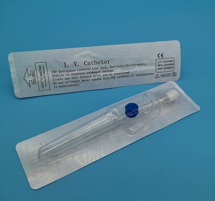 20G Pink disposable iv cannula For Intravenous Infusion