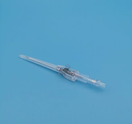 22G Deep Bule Safety I.V.Catheter Cannula With Small Wings CE ISO For Beauty Clinics Class III Instrument Classification
